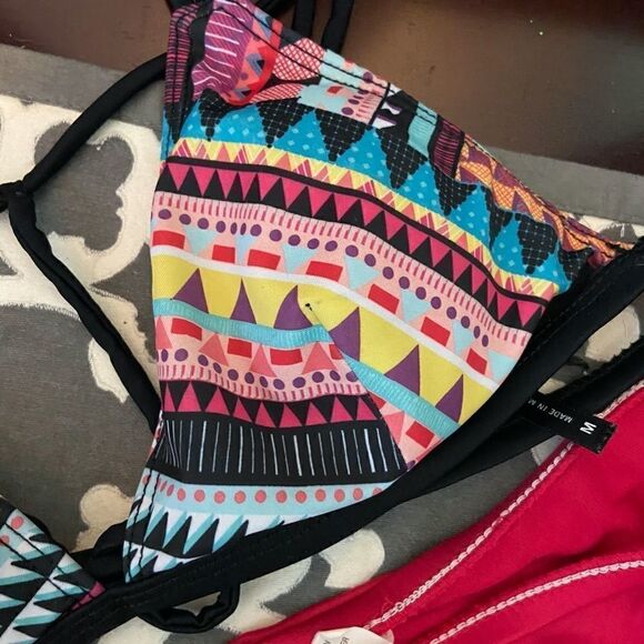 Mossimo & LA Hearts Swimsuit Bikini Medium - Picture 4 of 7